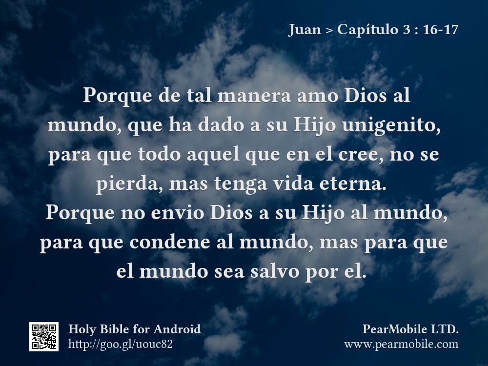 Juan, Capítulo 3:16-17